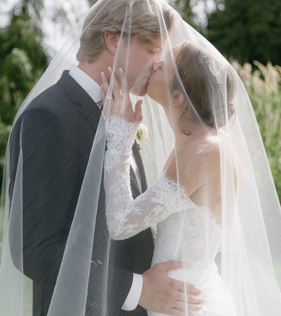 Soft White Elegance at a British Columbia Wedding