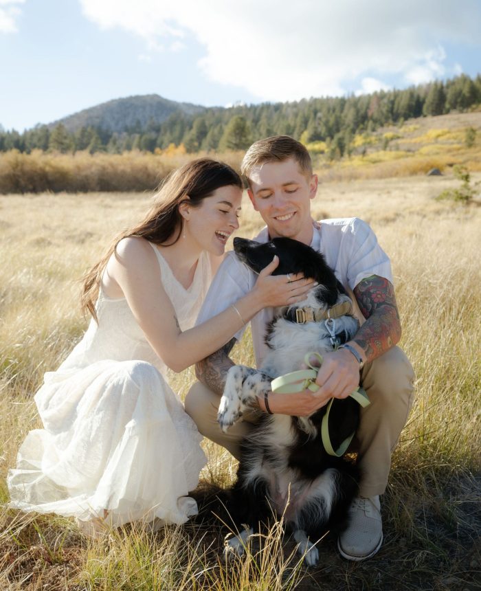 Softly Lit Engagement Session in Lake Tahoe’s Fields