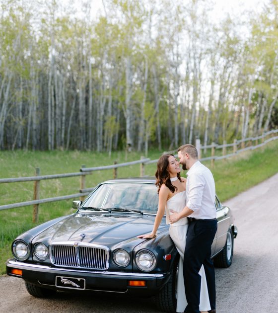 Endearing Spring Engagements in Alberta