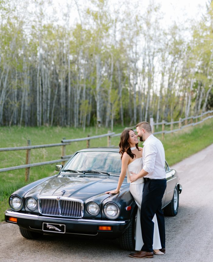 Endearing Spring Engagements in Alberta