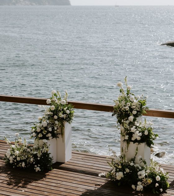 Pretty Costal Wedding at Rockwater Secret Cove Resort
