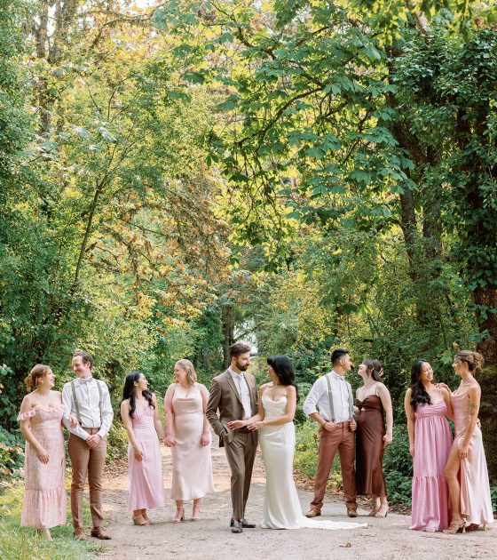 Beautiful and Inviting Outdoor Wedding in British Columbia