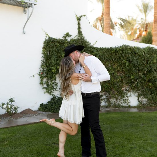 Striking and Romantic Engagement Session in Phoenix