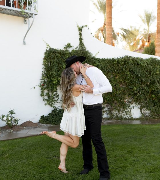 Striking and Romantic Engagement Session in Phoenix