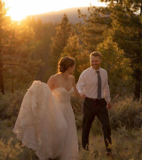 Picturesque Pine Forest “I Do’s” Set in Nevada