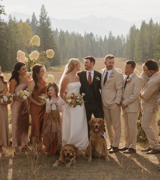 Tender Summertime Ranch Wedding in Montana