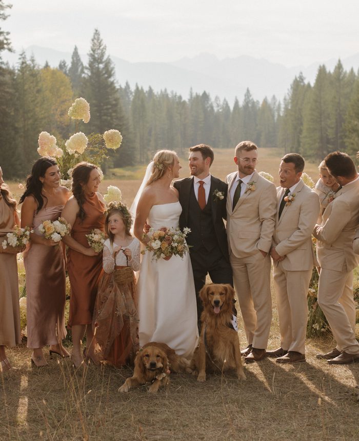 Tender Summertime Ranch Wedding in Montana