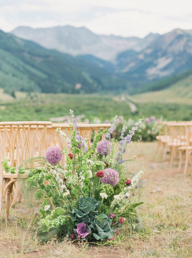 Pastel summer wedding Pine Creek Cookhouse rocky mountain bride19