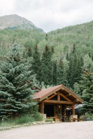 Pastel summer wedding Pine Creek Cookhouse rocky mountain bride36