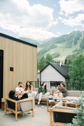 Pastel summer wedding Pine Creek Cookhouse rocky mountain bride5
