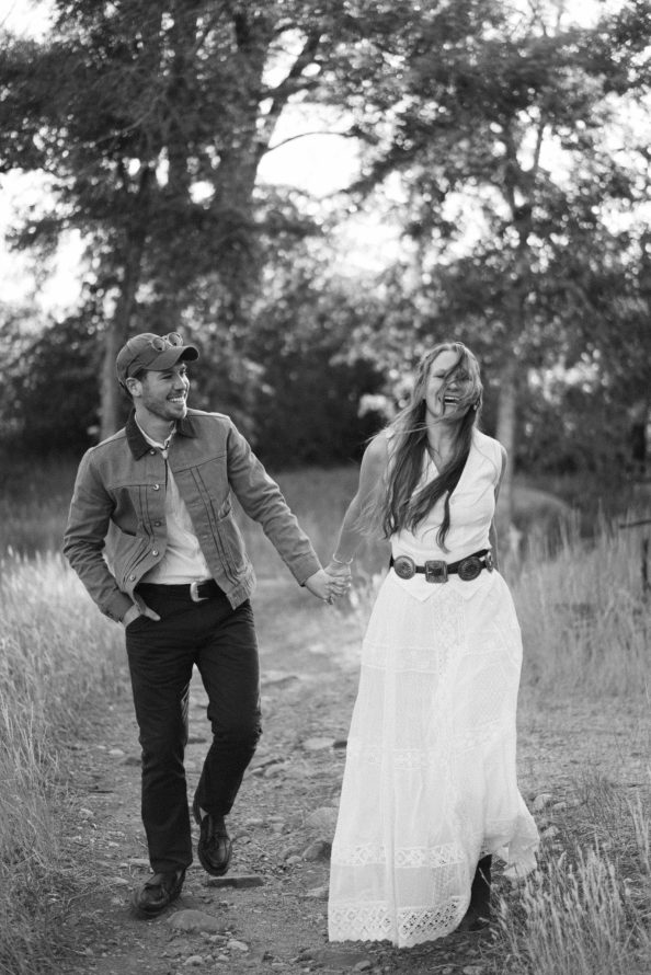 Pastel summer wedding Pine Creek Cookhouse rocky mountain bride59