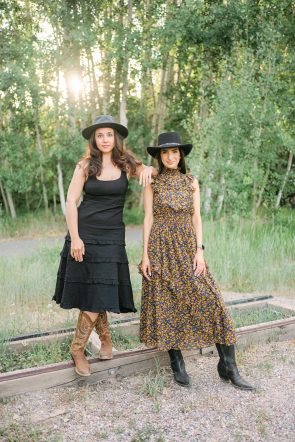Pastel summer wedding Pine Creek Cookhouse rocky mountain bride63