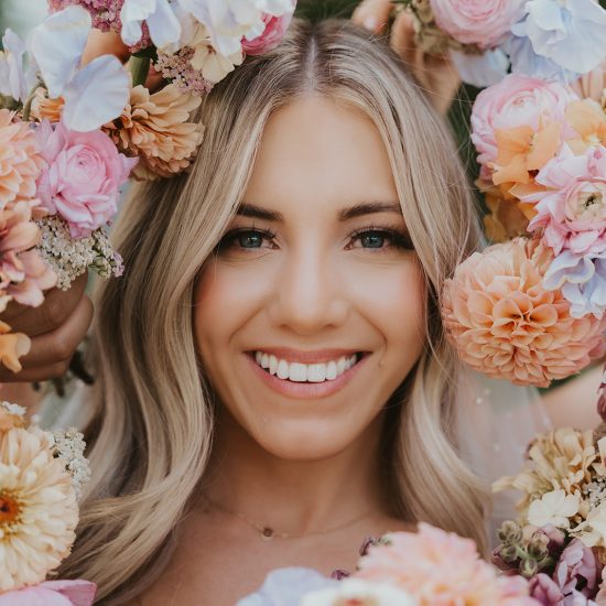 A Romantic Utah Wedding Day Filled with Airy Pastel Blooms