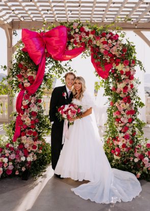 Utah pink and red wedding Ally J Photo rocky mountain bride13