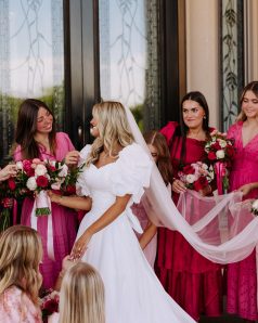 Utah pink and red wedding Ally J Photo rocky mountain bride4