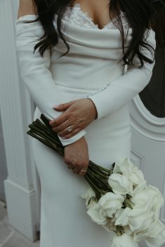 Aldea Weddings at The Landmark winter wedding Cloud 9 Blooms rocky mountain bride41