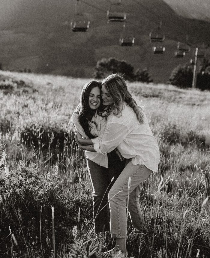 A Sun Soaked and Carefree Crested Butte Engagement Session