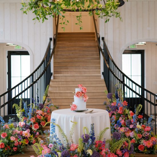 Spring Utah Wedding Overflowing with Bold Garden Blooms