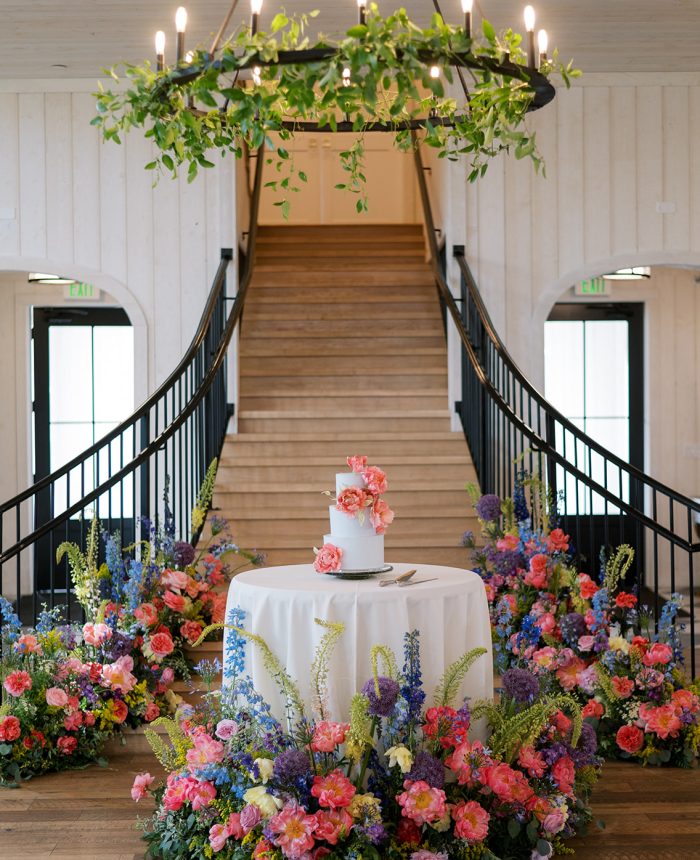 Spring Utah Wedding Overflowing with Bold Garden Blooms