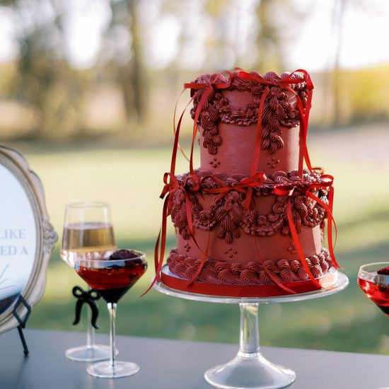 A Moody Red Rose Styled Shoot at Sugar Pine Island