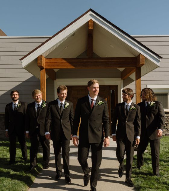 Intimate and Beautiful Church “I Do’s” in Montana