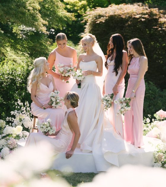 Utterly Romantic Blush Ballroom Wedding in Vancouver