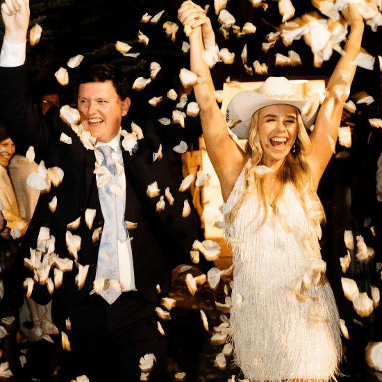 Beautiful Sun-Drenched Wyoming Wedding