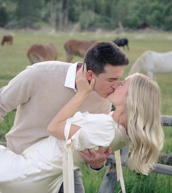 Misty Mountain Engagements at Grand Teton National Park