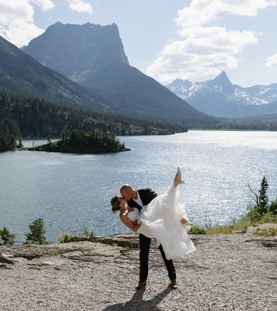 A Quiet Summer Elopement at Glacier National Park