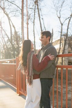 Idaho winter engagement session rocky mountain bride14