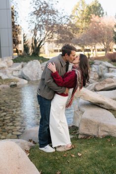 Idaho winter engagement session rocky mountain bride18