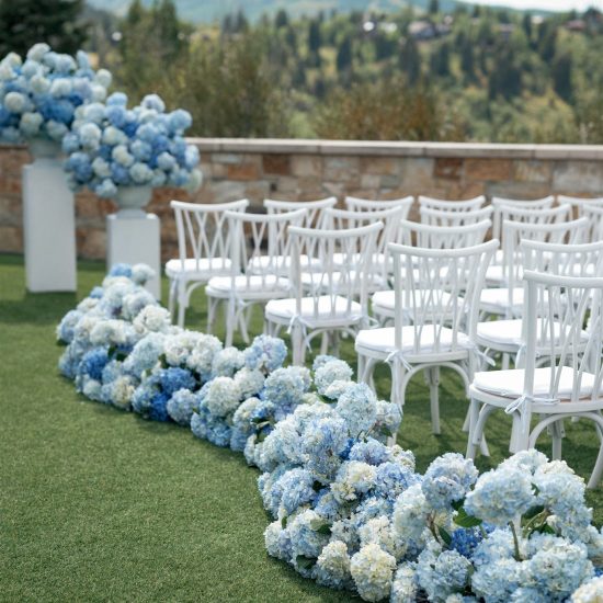 Lavishly Blue and Green St. Regis Deer Valley Wedding