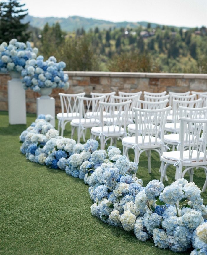 Lavishly Blue and Green St. Regis Deer Valley Wedding