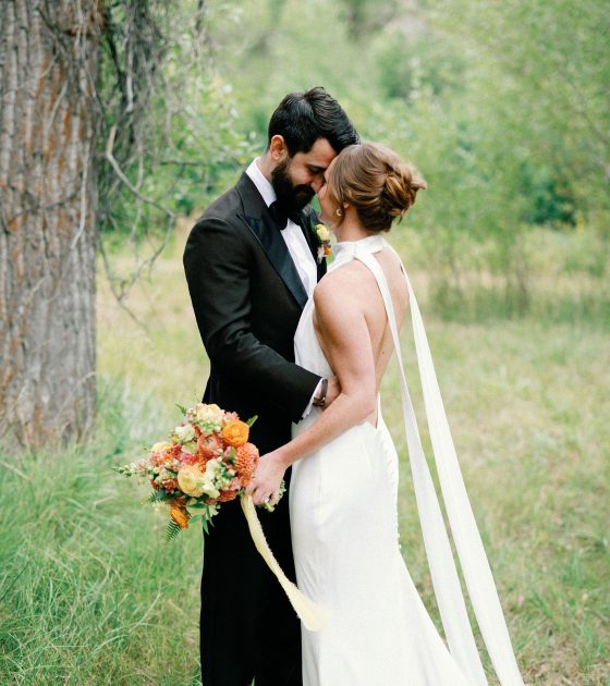 A Bloom-Rich Ranch Wedding in Utah
