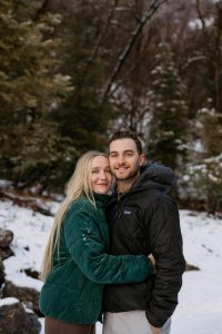 Bri Parkin Photography winter engagements in utah rocky mountain bride16