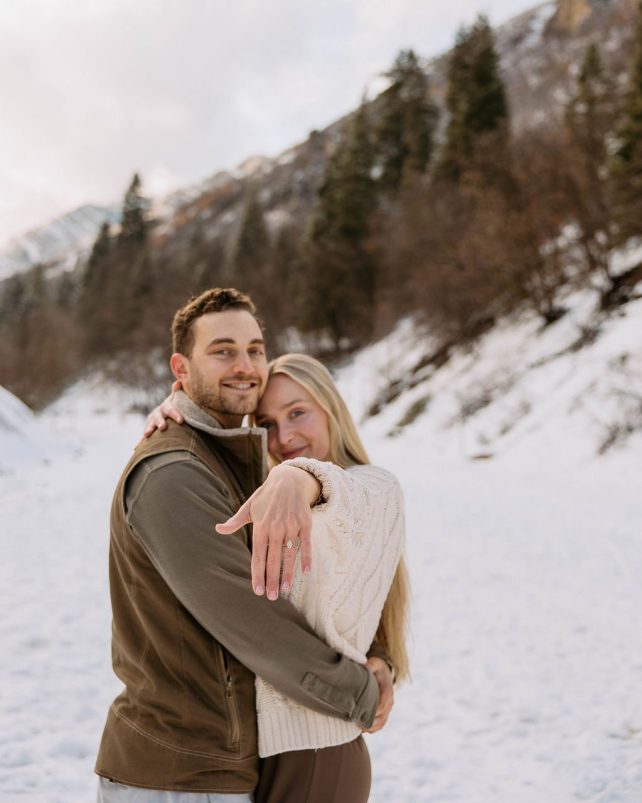 Bri Parkin Photography winter engagements in utah rocky mountain bride24