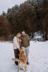 Bri Parkin Photography winter engagements in utah rocky mountain bride9