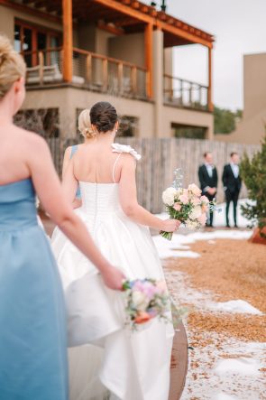 Four Seasons Resort Rancho Encantado Santa Fe winter wedding Maura Jane Photography rocky mountain bride21