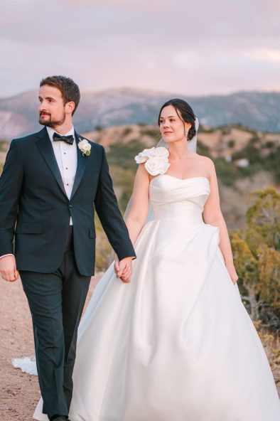 Four Seasons Resort Rancho Encantado Santa Fe winter wedding Maura Jane Photography rocky mountain bride3