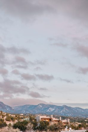 Four Seasons Resort Rancho Encantado Santa Fe winter wedding Maura Jane Photography rocky mountain bride46