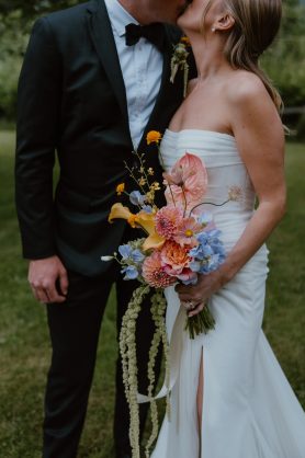 Howdy Pictures summer wedding british columbia rocky mountain bride30
