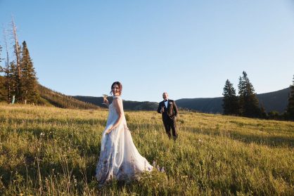Spruce Saddle Lodge summer wedding Gemini Event Planning rocky mountain bride6
