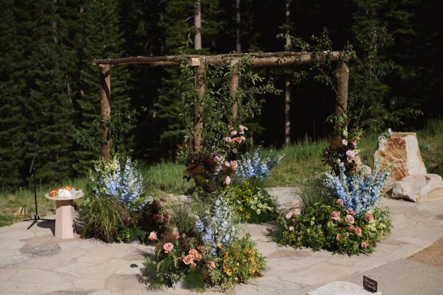 Spruce Saddle Lodge summer wedding Gemini Event Planning rocky mountain bride71