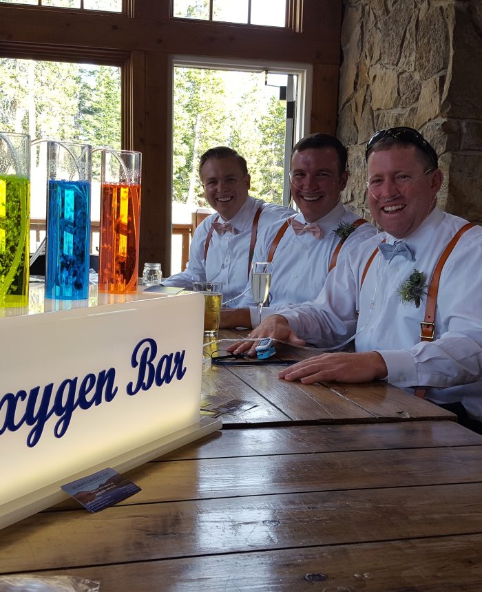 Why an Oxygen Bar Might Be Your Colorado Wedding’s Most Memorable Guest Experience
