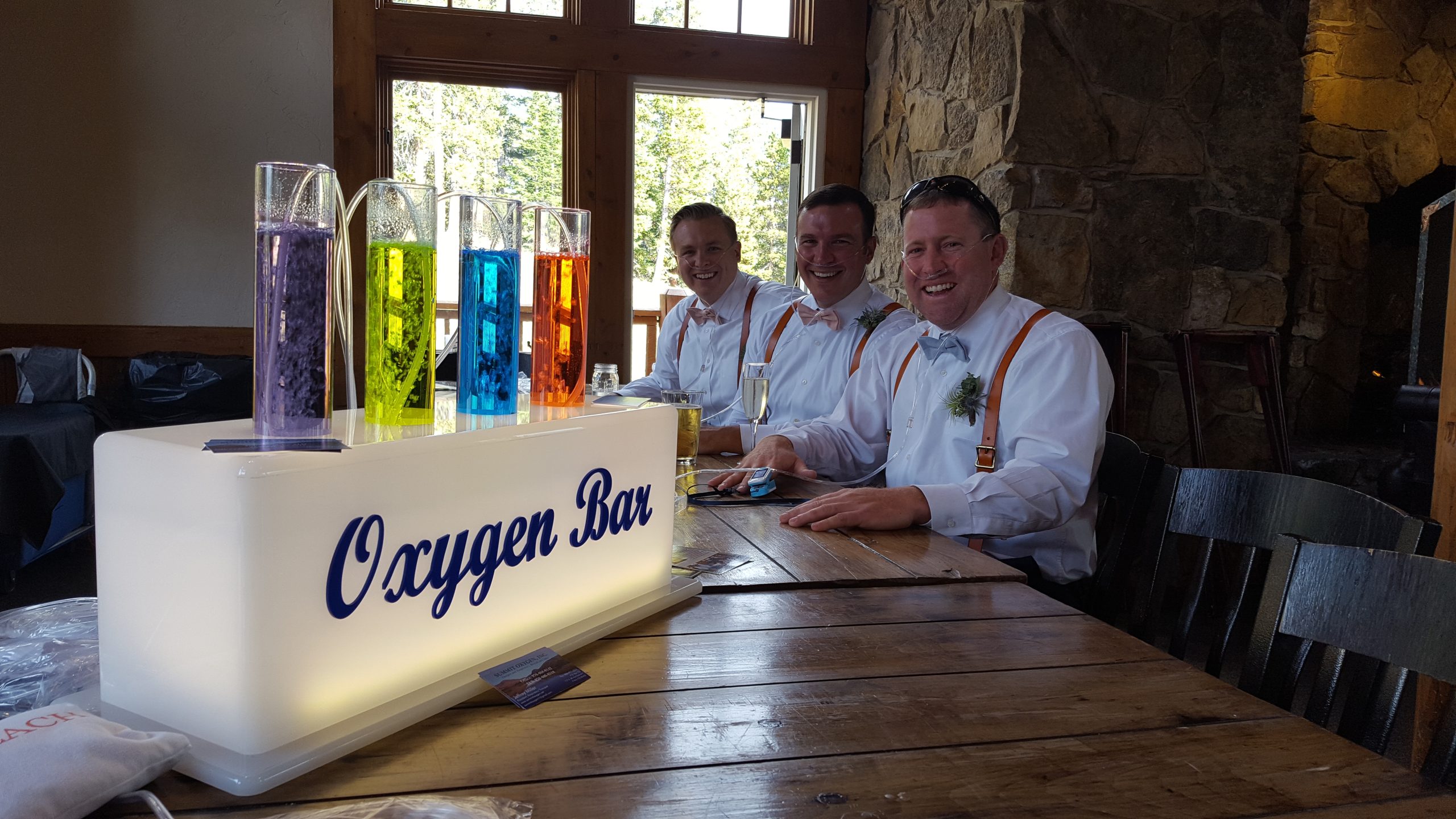 Why an Oxygen Bar Might Be Your Colorado Wedding’s Most Memorable Guest Experience