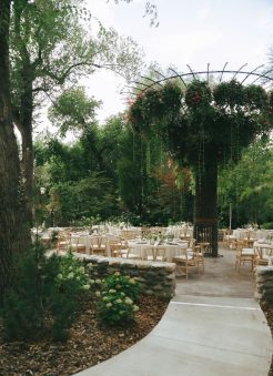 Bellissimo Gardens wedding Irene & Co Events rocky mountain bride6
