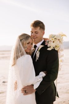 Bonneville Salt Flats bridals Dakota Sue Photography rocky mountain bride20