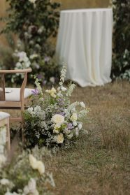 Greystone Castle summer wedding rocky mountain bride18