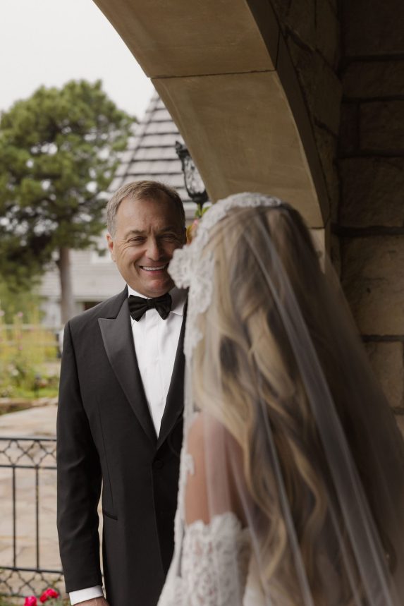 Greystone Castle summer wedding rocky mountain bride25