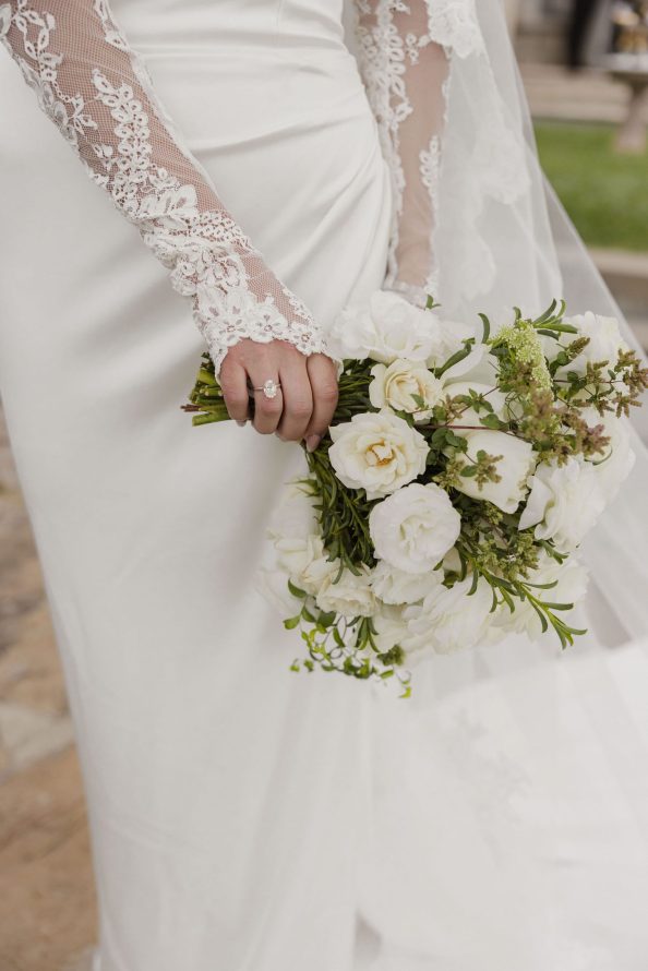 Greystone Castle summer wedding rocky mountain bride30